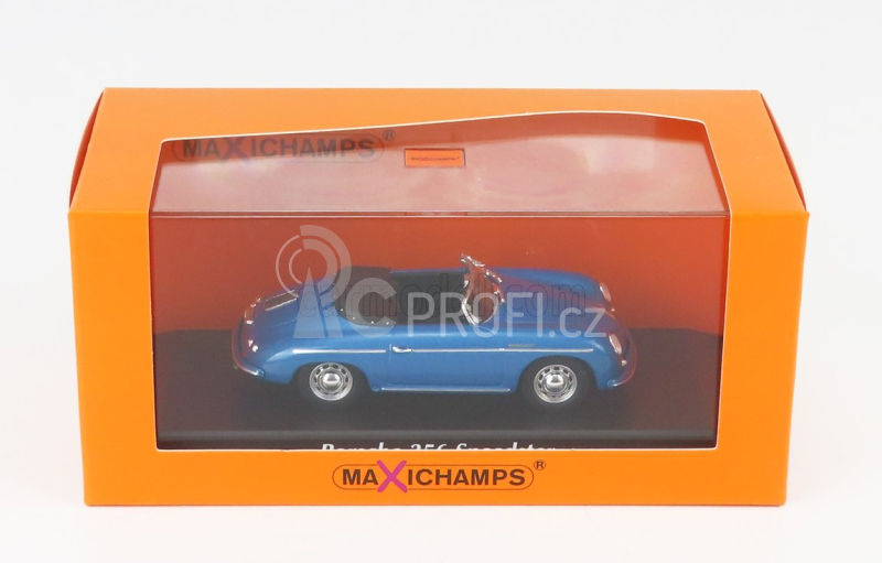 Minichamps Porsche 356a Speedster Cabriolet 1956 1:43 Blue Met