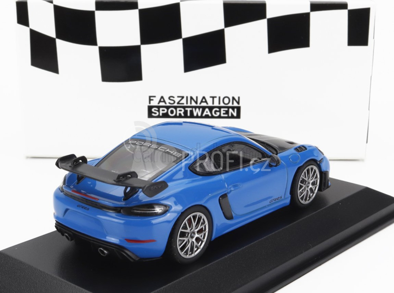 Minichamps Porsche 718 (982) Cayman Gt4 Rs 2021 1:43 Shark Blue