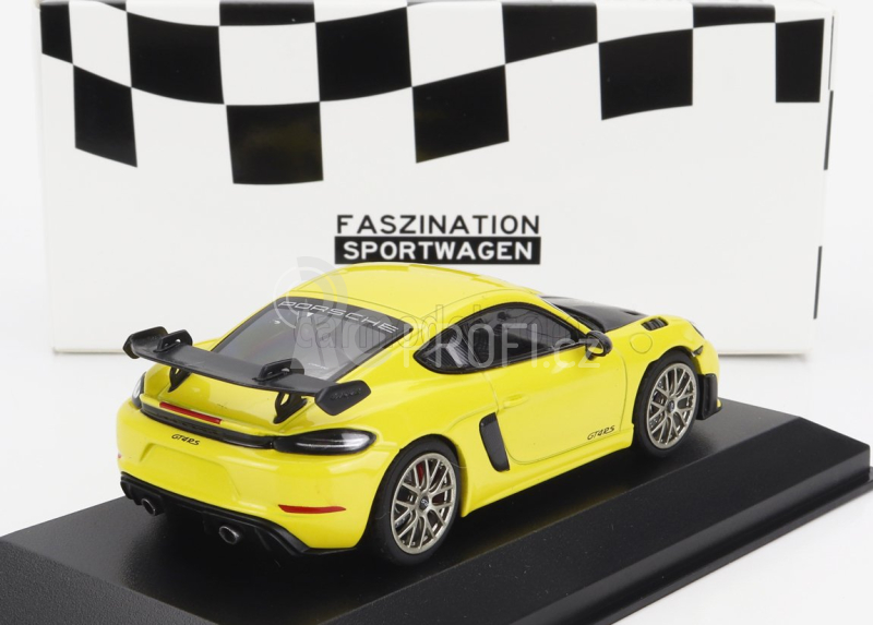 Minichamps Porsche 718 (982) Cayman Gt4 Rs 2021 1:43 Žlutá