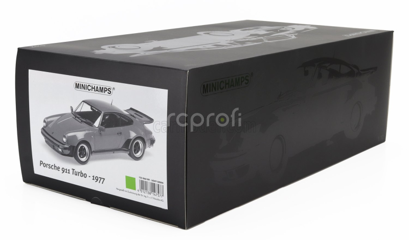 Minichamps Porsche 911 930 3.0l Turbo Coupe 1977 1:12 Světle Zelená