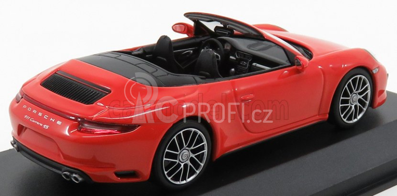 Minichamps Porsche 911 991-2 Carrera 4s Cabriolet 2017 1:43 Orange