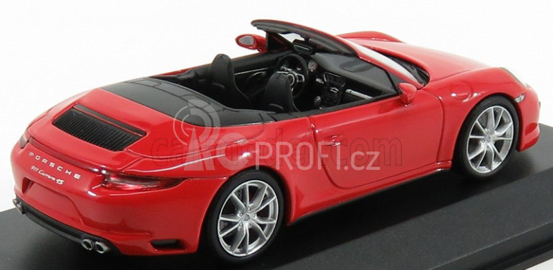 Minichamps Porsche 911 991-2 Carrera 4s Cabriolet 2017 1:43 Red