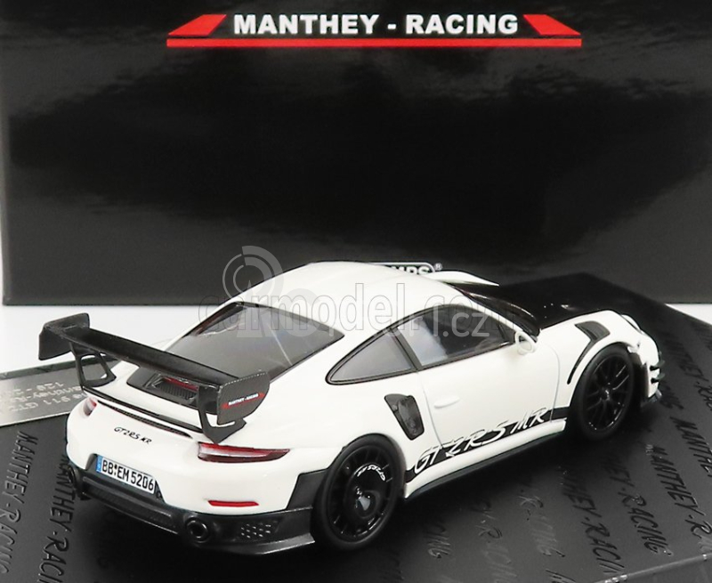 Minichamps Porsche 911 991-2 Gt2 Rs Mr Team Manthey Racing 2018 1:43 Bílá Černá