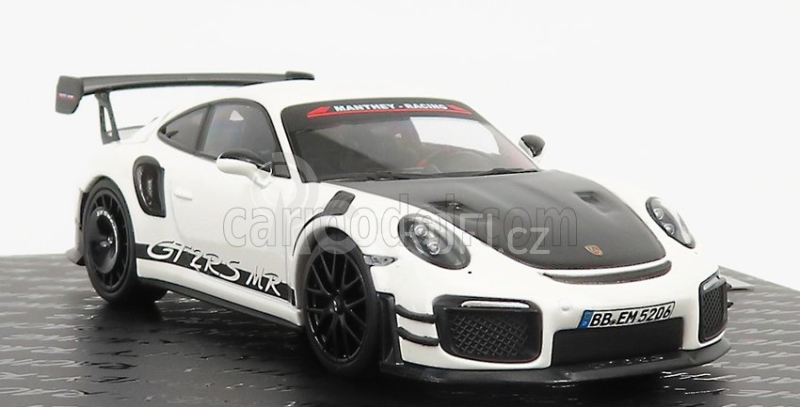 Minichamps Porsche 911 991-2 Gt2 Rs Mr Team Manthey Racing 2018 1:43 Bílá Černá