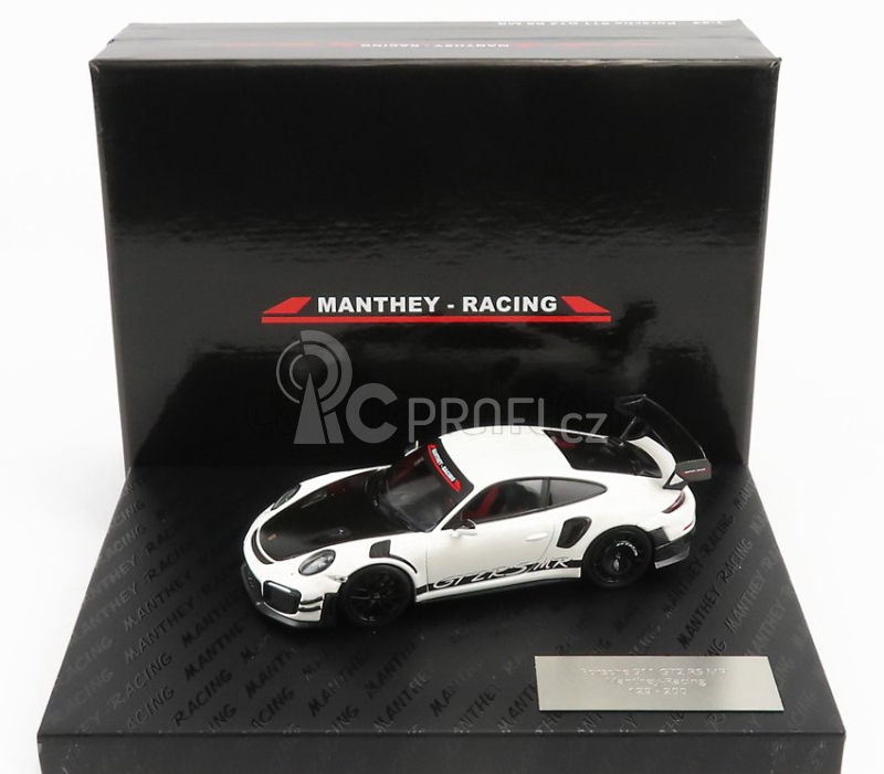 Minichamps Porsche 911 991-2 Gt2 Rs Mr Team Manthey Racing 2018 1:43 Bílá Černá