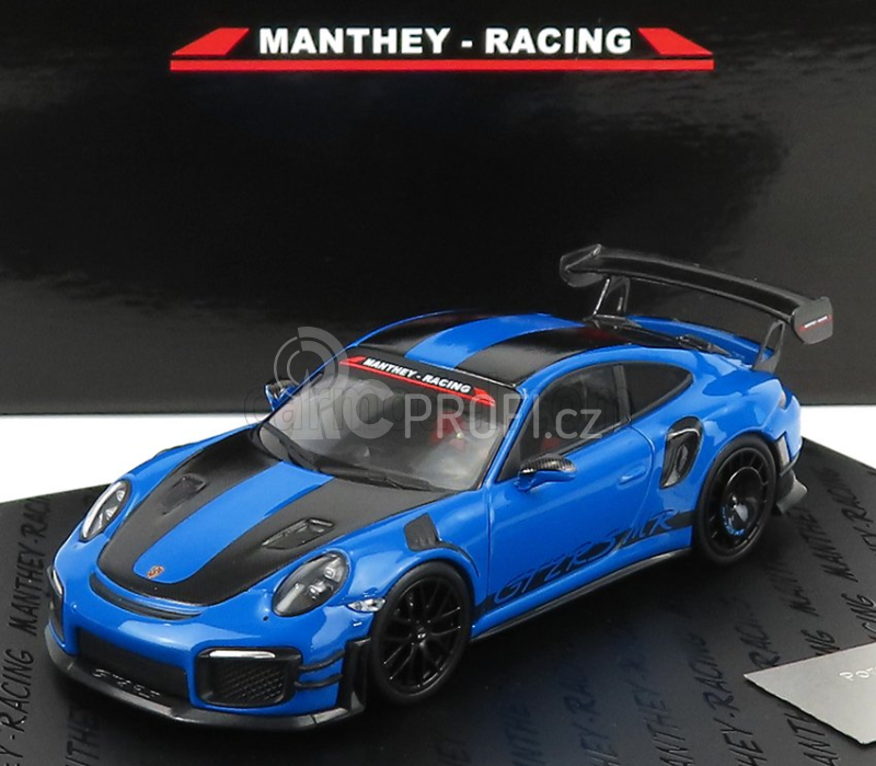 Minichamps Porsche 911 991-2 Gt2 Rs Mr Team Manthey Racing 2018 1:43 Modrá Černá