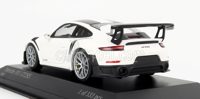 Minichamps Porsche 911 991-2 Gt2 Rs Weissach Package Coupe 2018 1:43 Bílá Černá