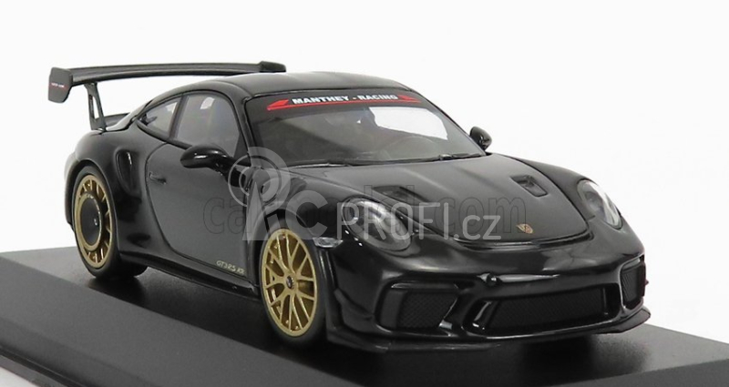 Minichamps Porsche 911 991-2 Gt3 Rs Mr Team Manthey Racing 2018 - Golden Rims 1:43 Black