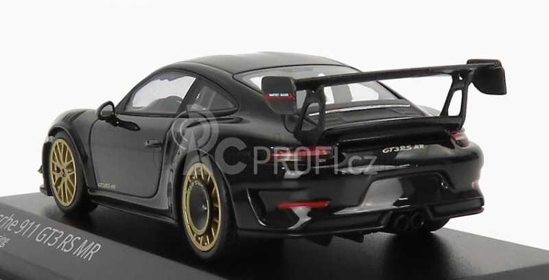 Minichamps Porsche 911 991-2 Gt3 Rs Mr Team Manthey Racing 2018 - Golden Rims 1:43 Black