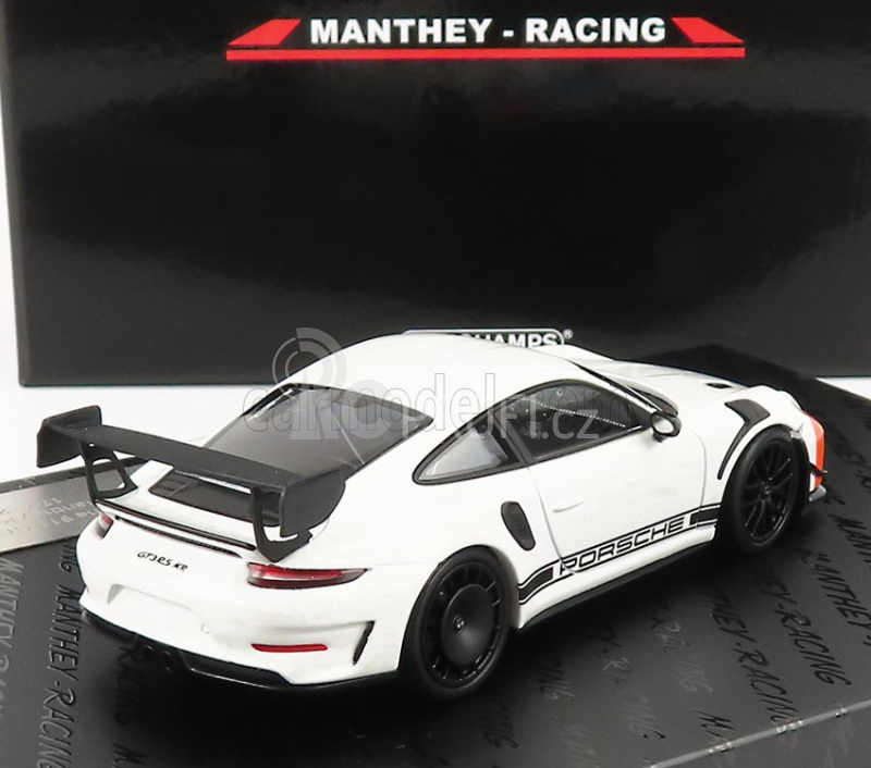 Minichamps Porsche 911 991-2 Gt3 Rs Mr Team Manthey Racing 2020 1:43 Bílá Světle Modrá