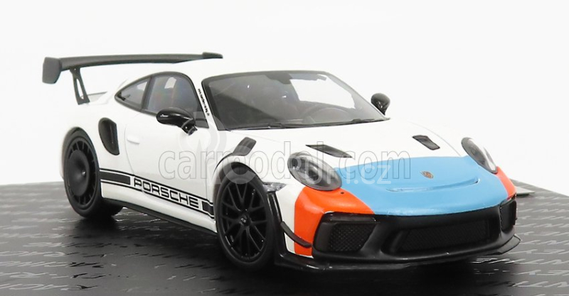 Minichamps Porsche 911 991-2 Gt3 Rs Mr Team Manthey Racing 2020 1:43 Bílá Světle Modrá