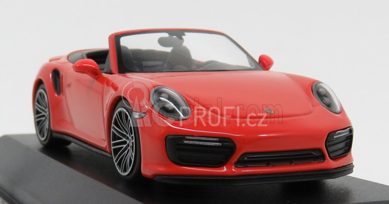 Minichamps Porsche 911 991-2 Turbo S Cabriolet 2017 1:43 Orange