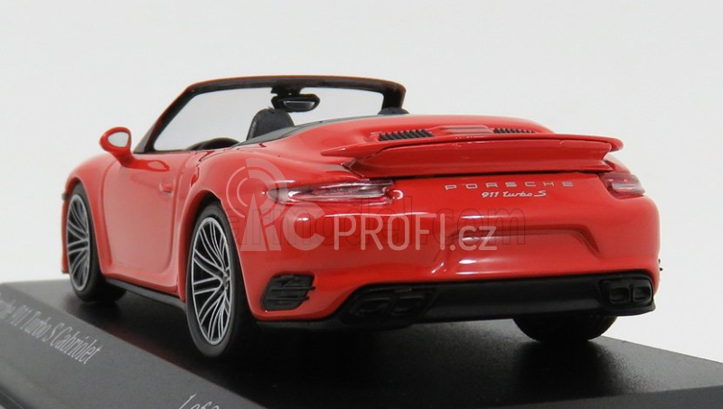 Minichamps Porsche 911 991-2 Turbo S Cabriolet 2017 1:43 Orange