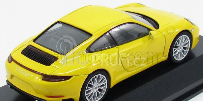 Minichamps Porsche 911 991 Carrera 4s 2014 1:43 Žlutá