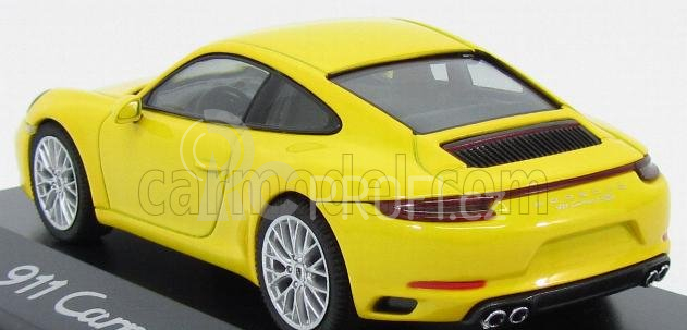 Minichamps Porsche 911 991 Carrera 4s 2014 1:43 Žlutá