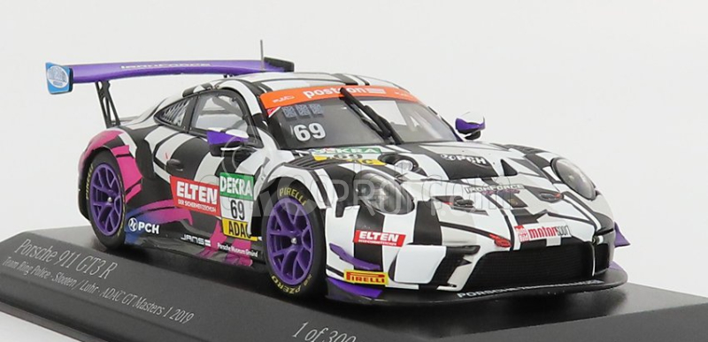 Minichamps Porsche 911 991 Gt3 R Team Iron Force N 69 1:43