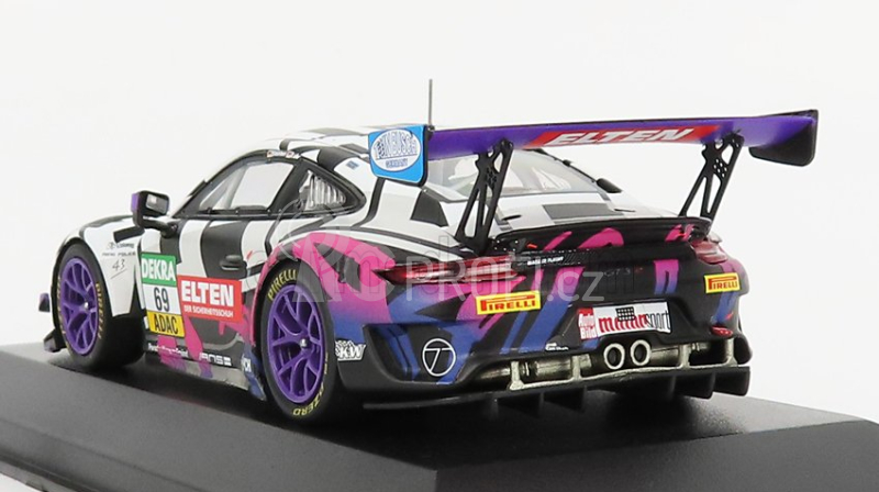 Minichamps Porsche 911 991 Gt3 R Team Iron Force N 69 1:43