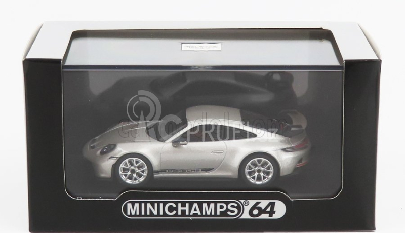 Minichamps Porsche 911 992 Gt3 Coupe 2021 1:64 Silver