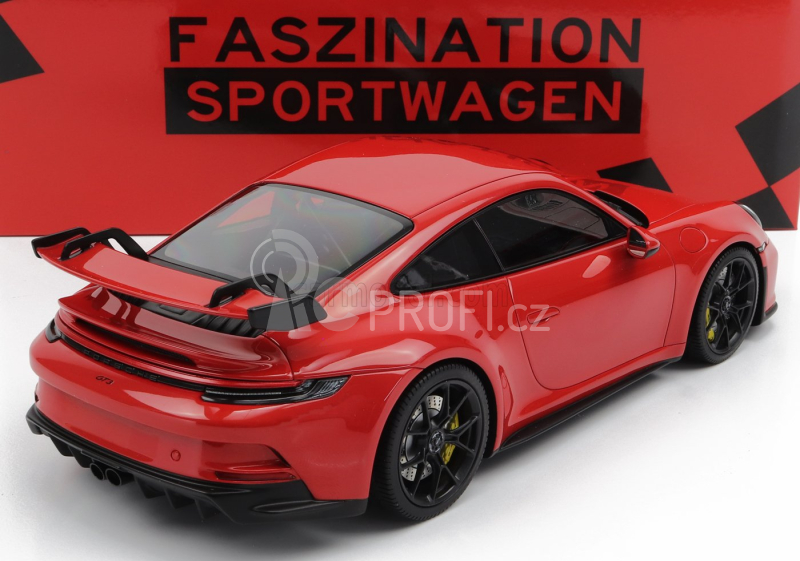 Minichamps Porsche 911 992 Gt3 Touring Coupe 2022 1:18 Strážci Červená