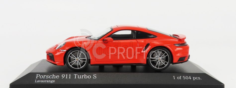 Minichamps Porsche 911 992 Turbo S Coupe 2020 1:43 Orange