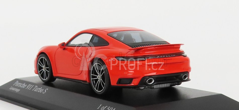 Minichamps Porsche 911 992 Turbo S Coupe 2020 1:43 Orange