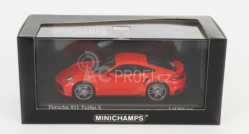 Minichamps Porsche 911 992 Turbo S Coupe 2020 1:43 Orange