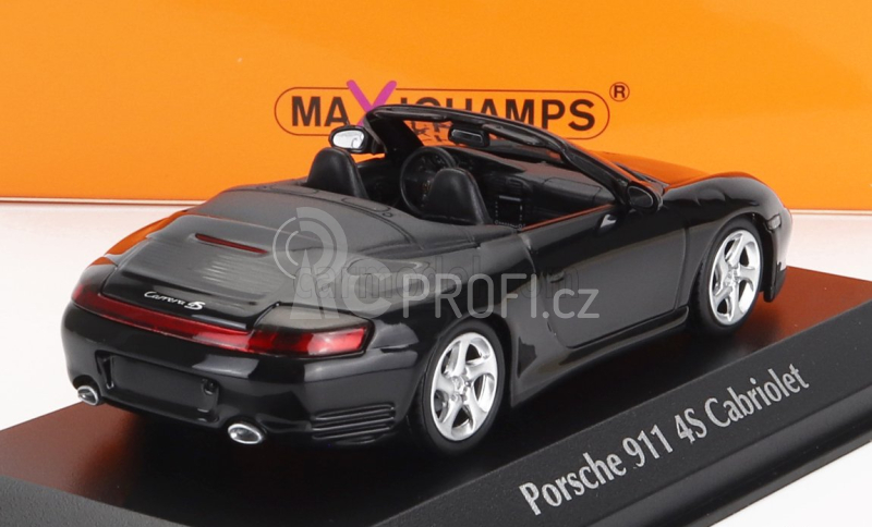 Minichamps Porsche 911 996 4s Cabriolet 2003 1:43 Black