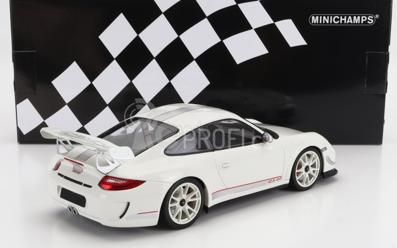 Minichamps Porsche 911 997-2 Gt3 Rs 4.0 Coupe 2011 1:18 Bílá