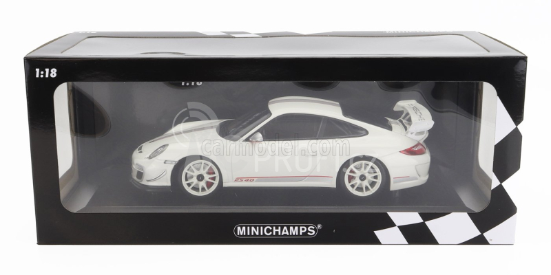 Minichamps Porsche 911 997-2 Gt3 Rs 4.0 Coupe 2011 1:18 Bílá