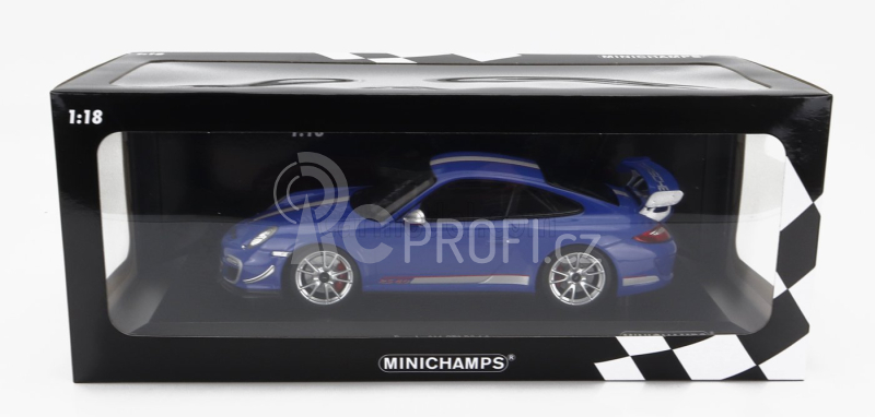 Minichamps Porsche 911 997-2 Gt3 Rs 4.0 Coupe 2011 1:18 Blue