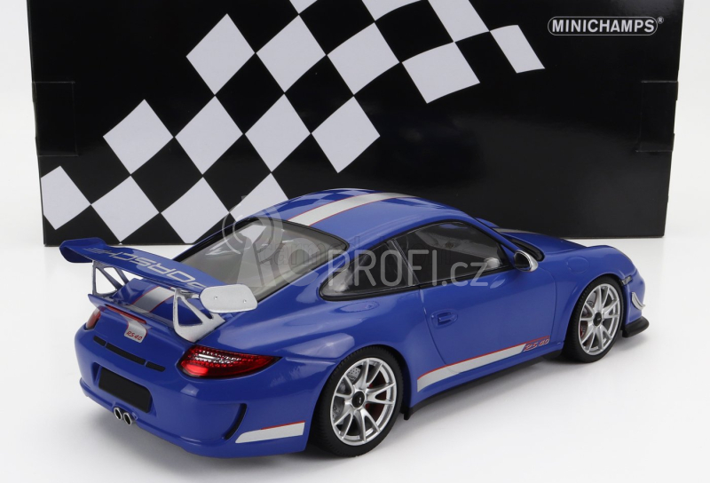 Minichamps Porsche 911 997-2 Gt3 Rs 4.0 Coupe 2011 1:18 Blue