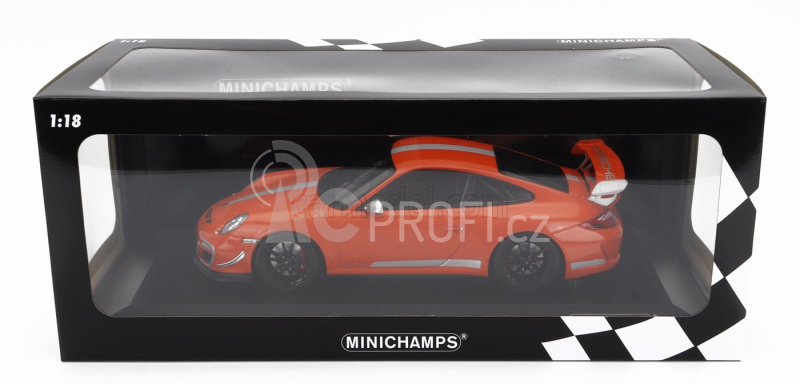 Minichamps Porsche 911 997-2 Gt3 Rs 4.0 Coupe 2011 1:18 Orange