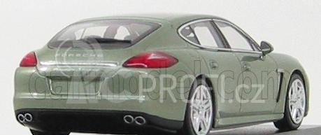 Minichamps Porsche Panamera S Hybrid 2010 1:43 Velmi Světle Zelená Met