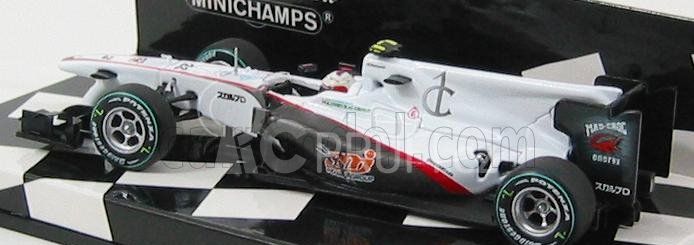 Minichamps Sauber F1  C29 N 23 Gp Japan 2010 K.kobayashi 1:43 Bílá Šedá Met