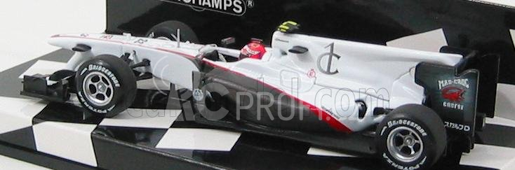 Minichamps Sauber F1 C29 N 23 Race Version 2010 K.kobayashi 1:43 Bílá Šedá Met