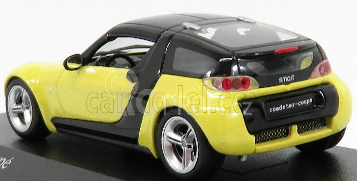 Minichamps Smart Roadster Coupe 2003 1:43 Žlutá Černá