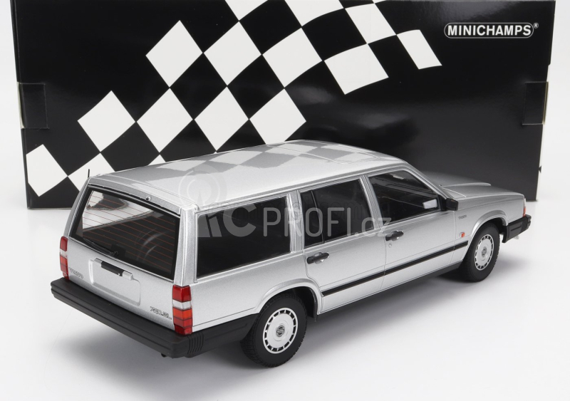 Minichamps Volvo 740gl Sw Station Wagon 1986 1:18 Silver