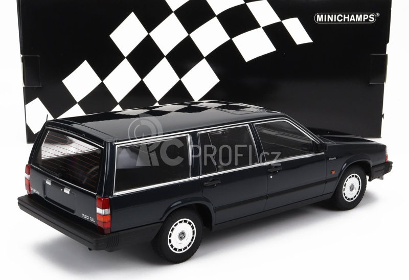 Minichamps Volvo 740gl Sw Station Wagon 1986 1:18 Tmavě Zelená