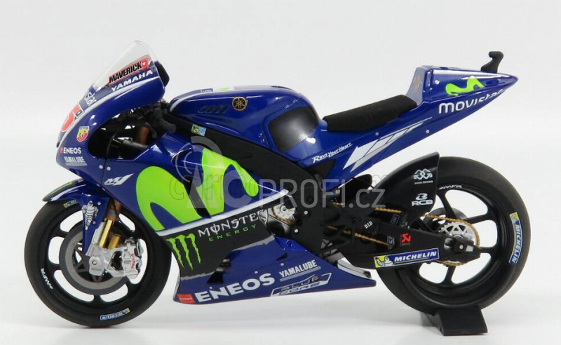 Minichamps Yamaha Yzr-m1 Team Movistar N 25 Motogp 2017 M.vinales 1:12 Blue