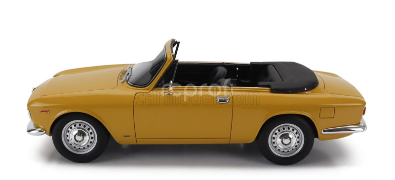 Mitica Alfa romeo Giulia 1600 Gtc Cabriolet Open 1964 – Interior Black 1:18 Giallo Ochre - Žlutá