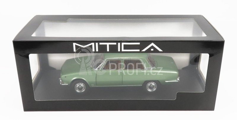 Mitica-diecast Alfa romeo 1750 Berlina 2-series 1969 1:18 Verde Oliva - Olivově Zelená Met