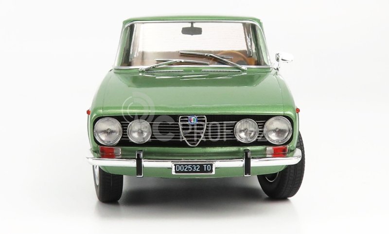 Mitica-diecast Alfa romeo 1750 Berlina 2-series 1969 1:18 Verde Oliva - Olivově Zelená Met