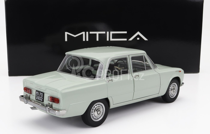 Mitica-diecast Alfa romeo Giulia 1.6 Ti 1962 1:18 Acqua Di Fonte - Velmi Světle Zelená