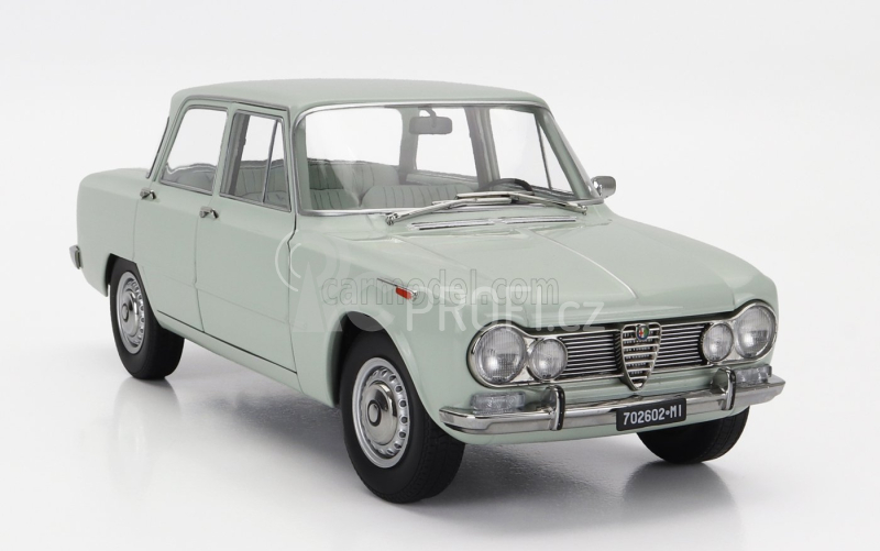 Mitica-diecast Alfa romeo Giulia 1.6 Ti 1962 1:18 Acqua Di Fonte - Velmi Světle Zelená