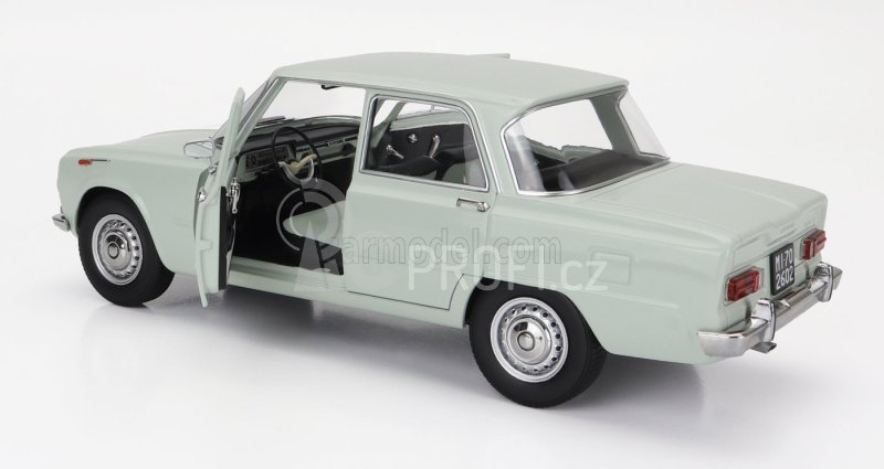 Mitica-diecast Alfa romeo Giulia 1.6 Ti 1962 1:18 Acqua Di Fonte - Velmi Světle Zelená