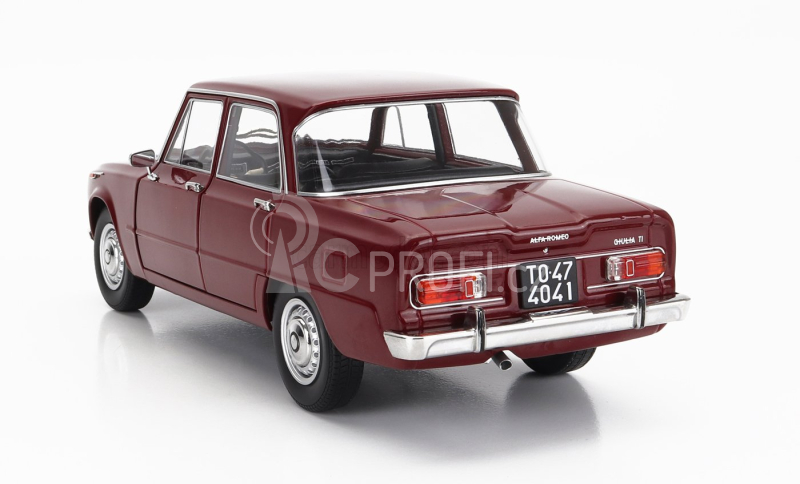 Mitica-diecast Alfa romeo Giulia 1.6 Ti 1962 1:18 Rosso Amaranto - Tmavě Červená