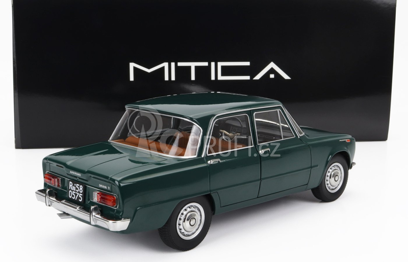 Mitica-diecast Alfa romeo Giulia 1.6 Ti 1962 1:18 Verde Muschio - Zelená