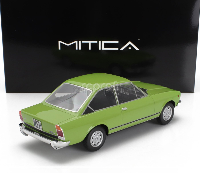 Mitica Fiat Fiat 124 Sport Coupe Serie-3 1974 1:18 Verde Brillante 374 Zelená