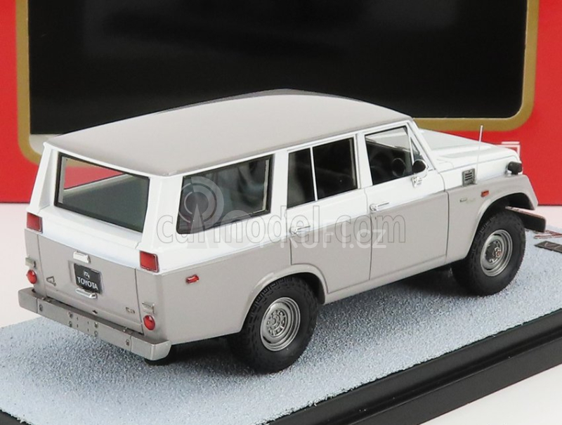 Mk-miniatures Toyota Land Cruiser Fj55 1979 1:43 Šedá Bílá