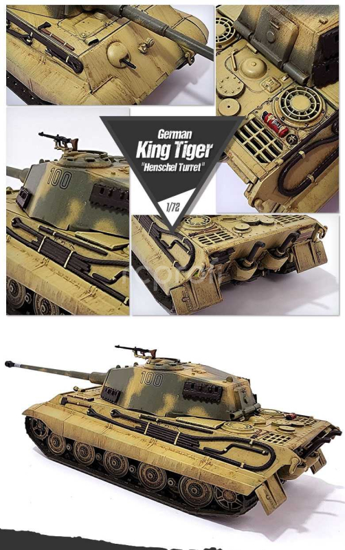 Model Kit tank 13423 - German King Tiger 